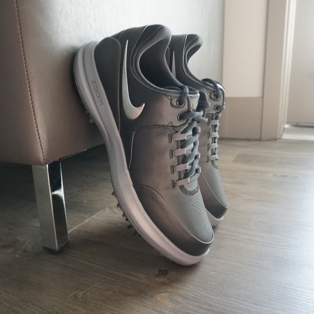 Nike Air Zoom Accurate Golf Shoes Black White NWB